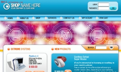 TechSphere 一站式歐美高端電子產(chǎn)品購物平臺(tái)模板解析